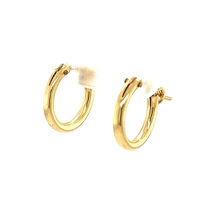 13mm Hoop Earrings