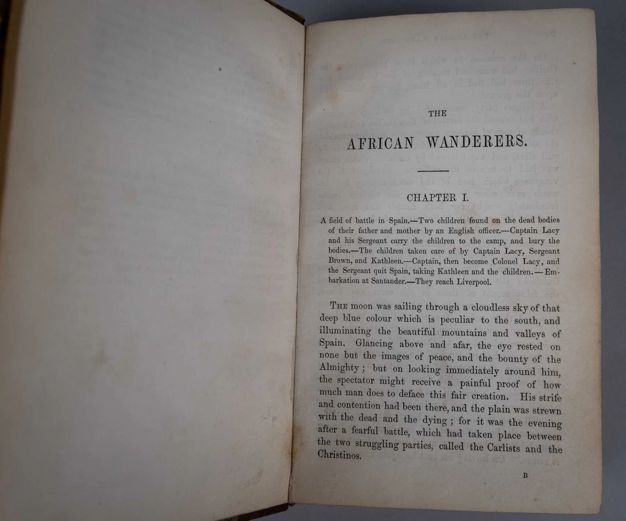 1847 The African Wanderers by Mrs. R. Lee. First Edition. Scarce Work.