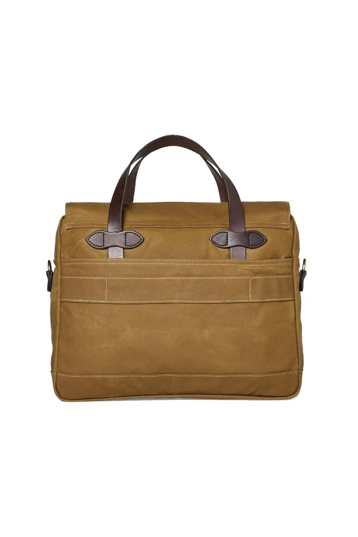 24 HOUR TIN BRIEFCASE Dark Tan