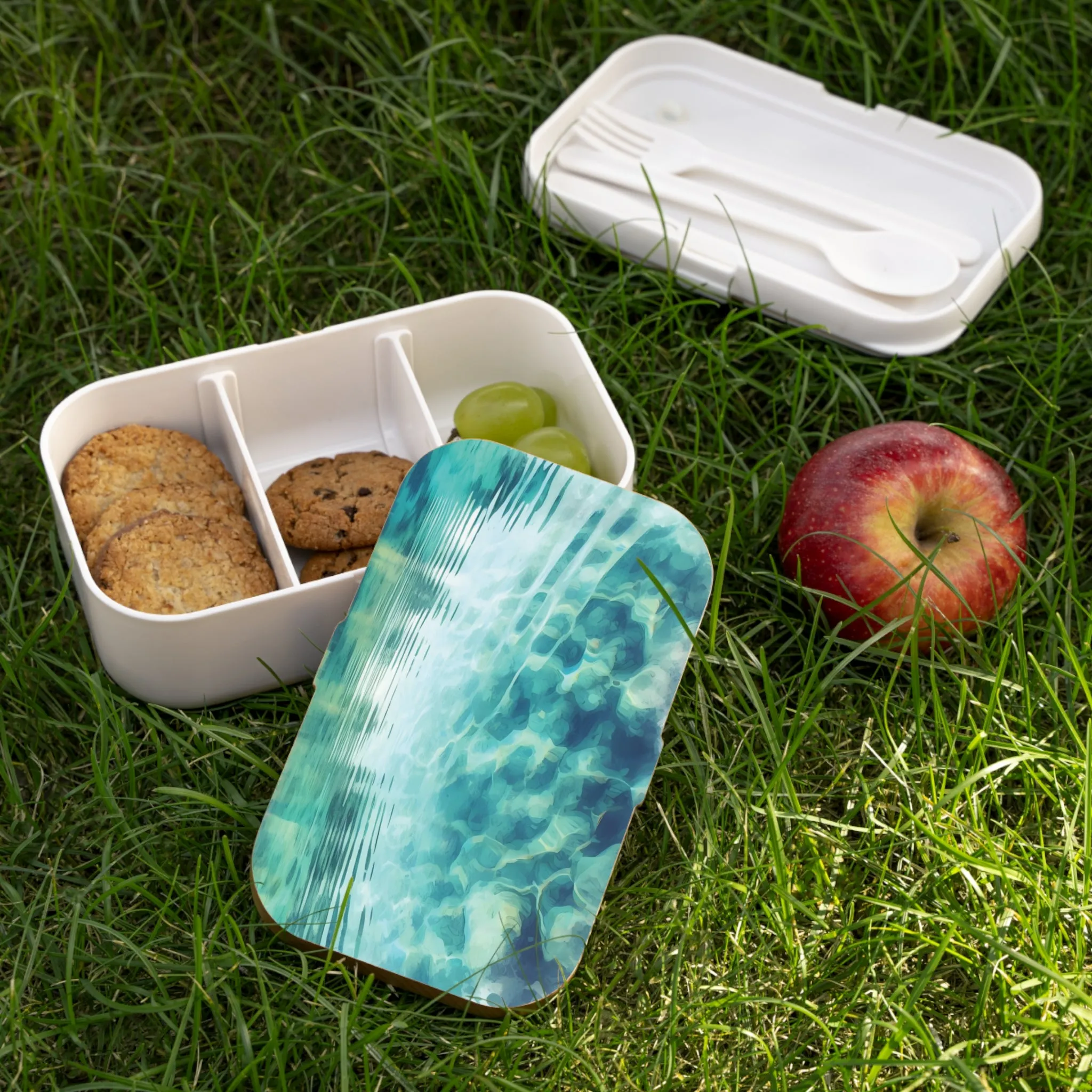 A crystal clear sea Bento Lunch Box