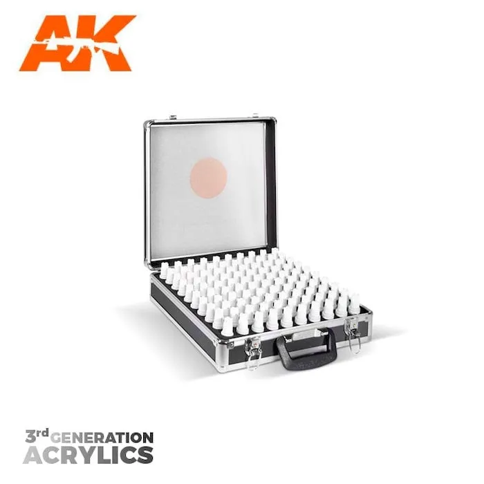 AK11702 Briefcase With 100 Gen 3 Colors