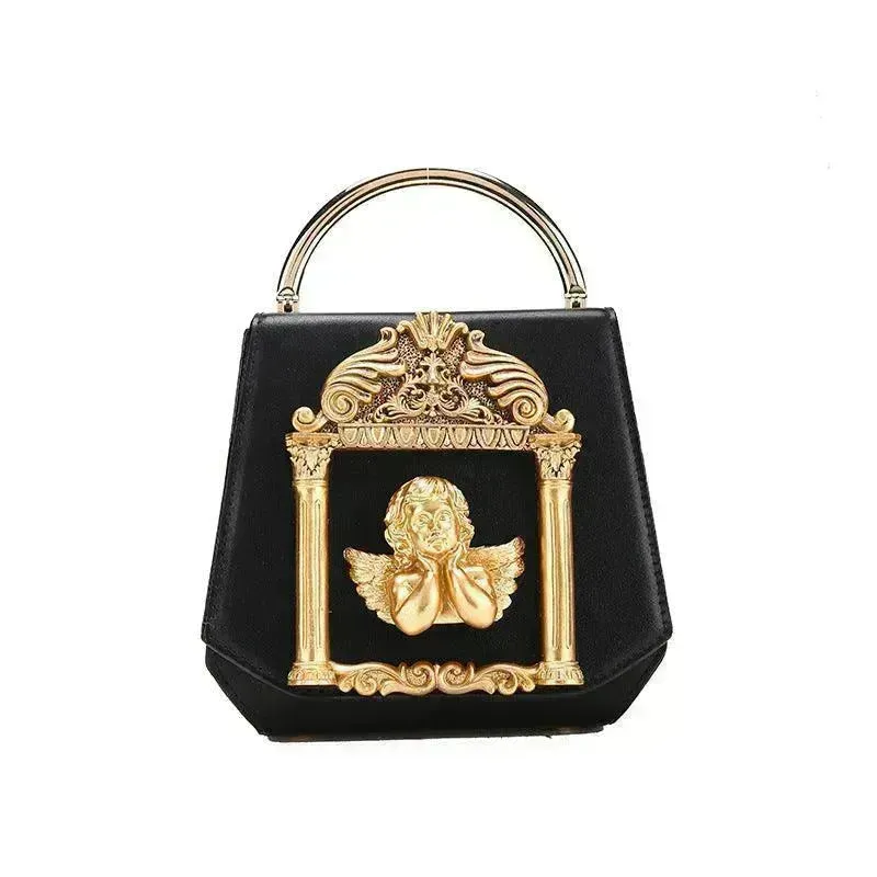 Baroque Angel Clutch Bag Chic Ladies shoulder Hand Bag