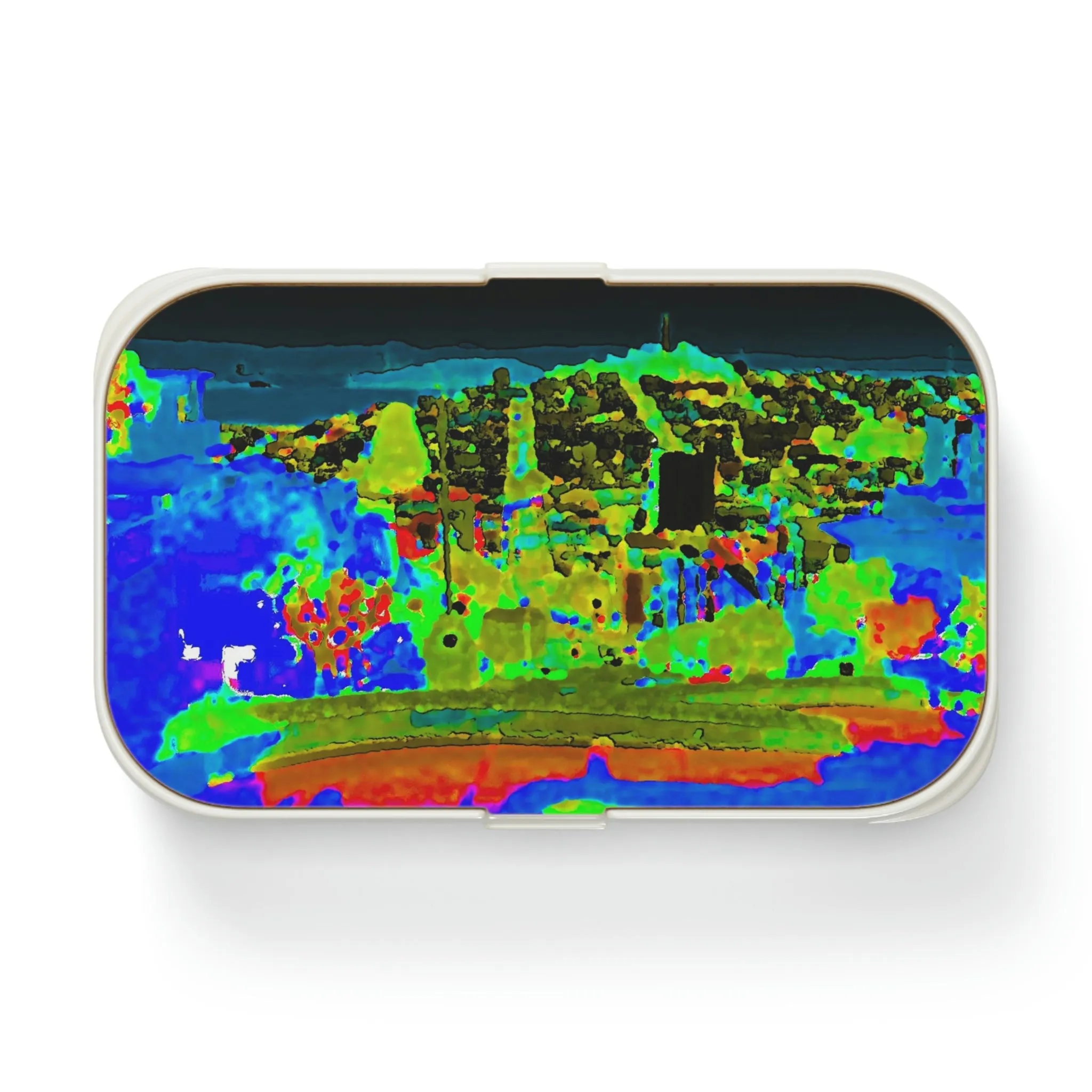 Bento Lunch Box..."Lombard Street San Francisco, CA, USA" ... Family Archives 1970's ... Original Works ...