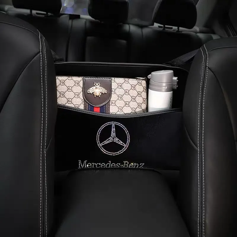 Bling Car Handbag Holder Between Seats for Mercedes-Benz