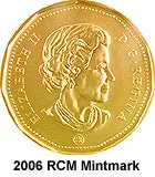 Canada Nickel 2006 $1 (Elizabeth II) 7gr .915