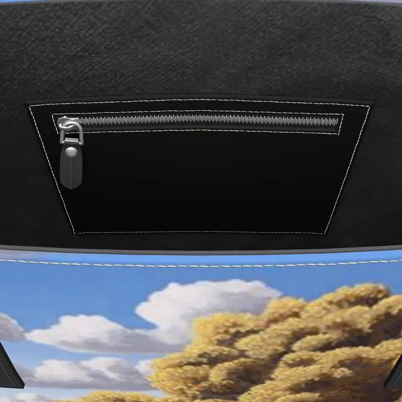 Chamisa Temple Leather Tote