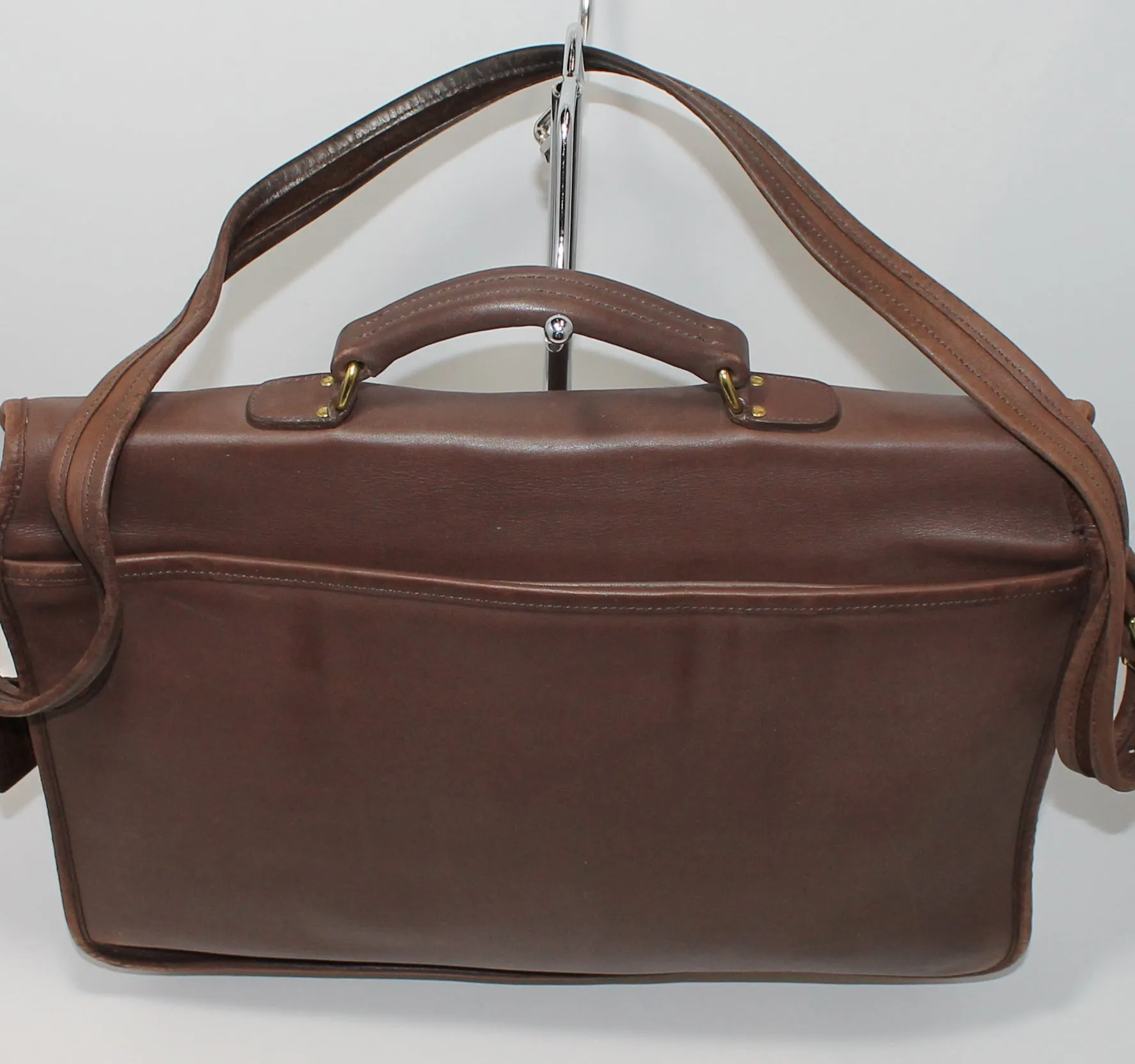 Coach Purse: 5180 Brown Metropolitan Leather Briefcase