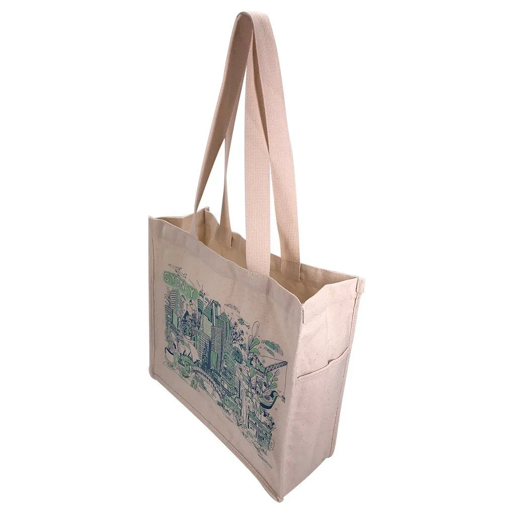 Cotton Show Bag With Gusset(CB-25)