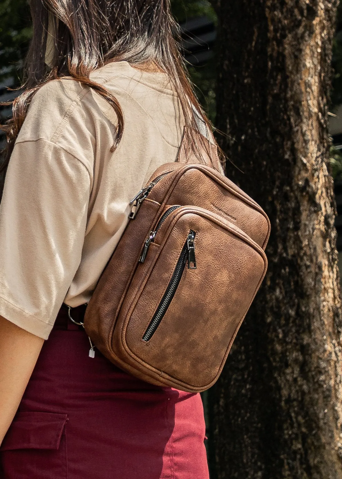 Custom Leather Traveler Bag