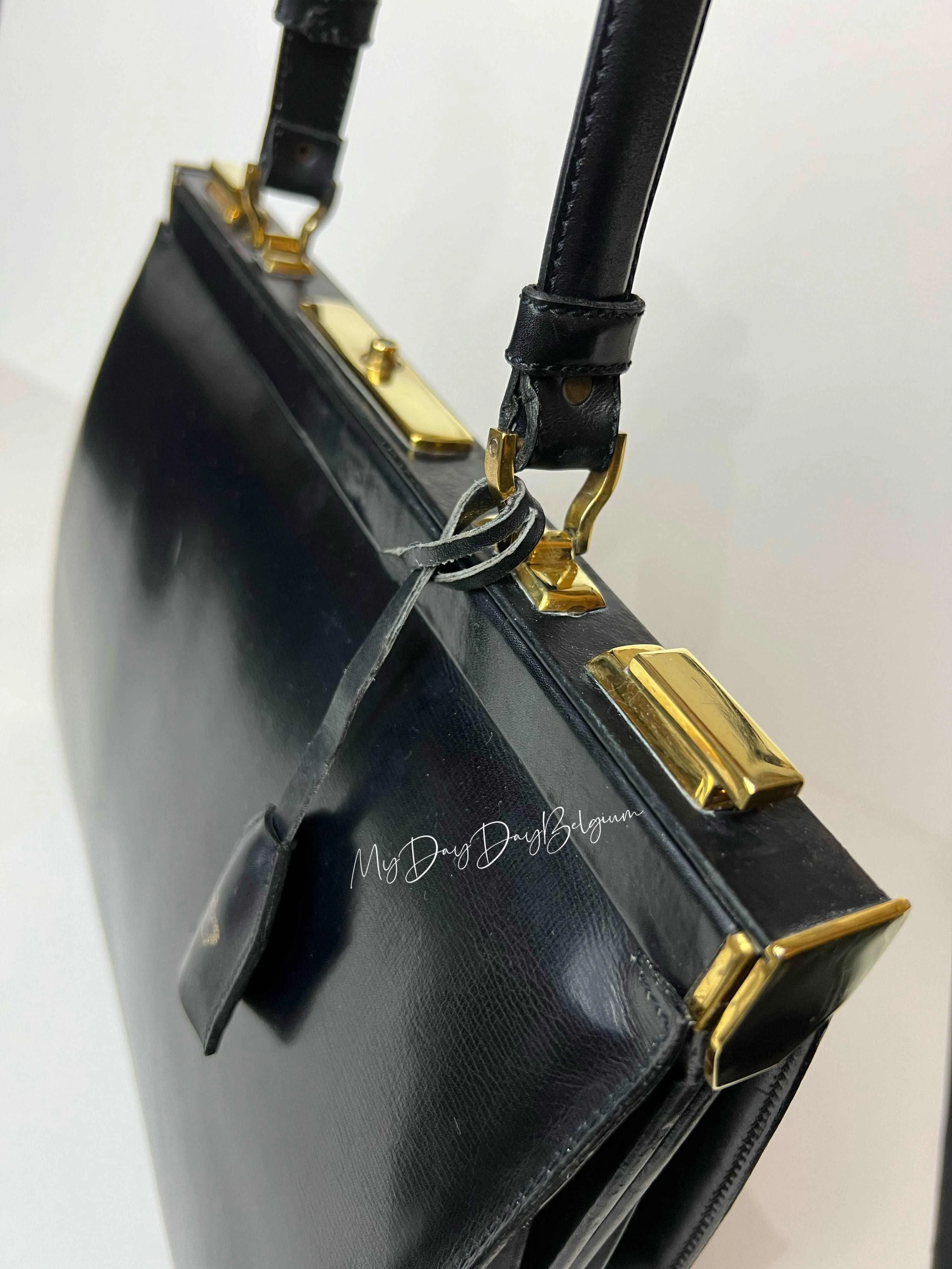 Delvaux Mon Grand Bonheur black