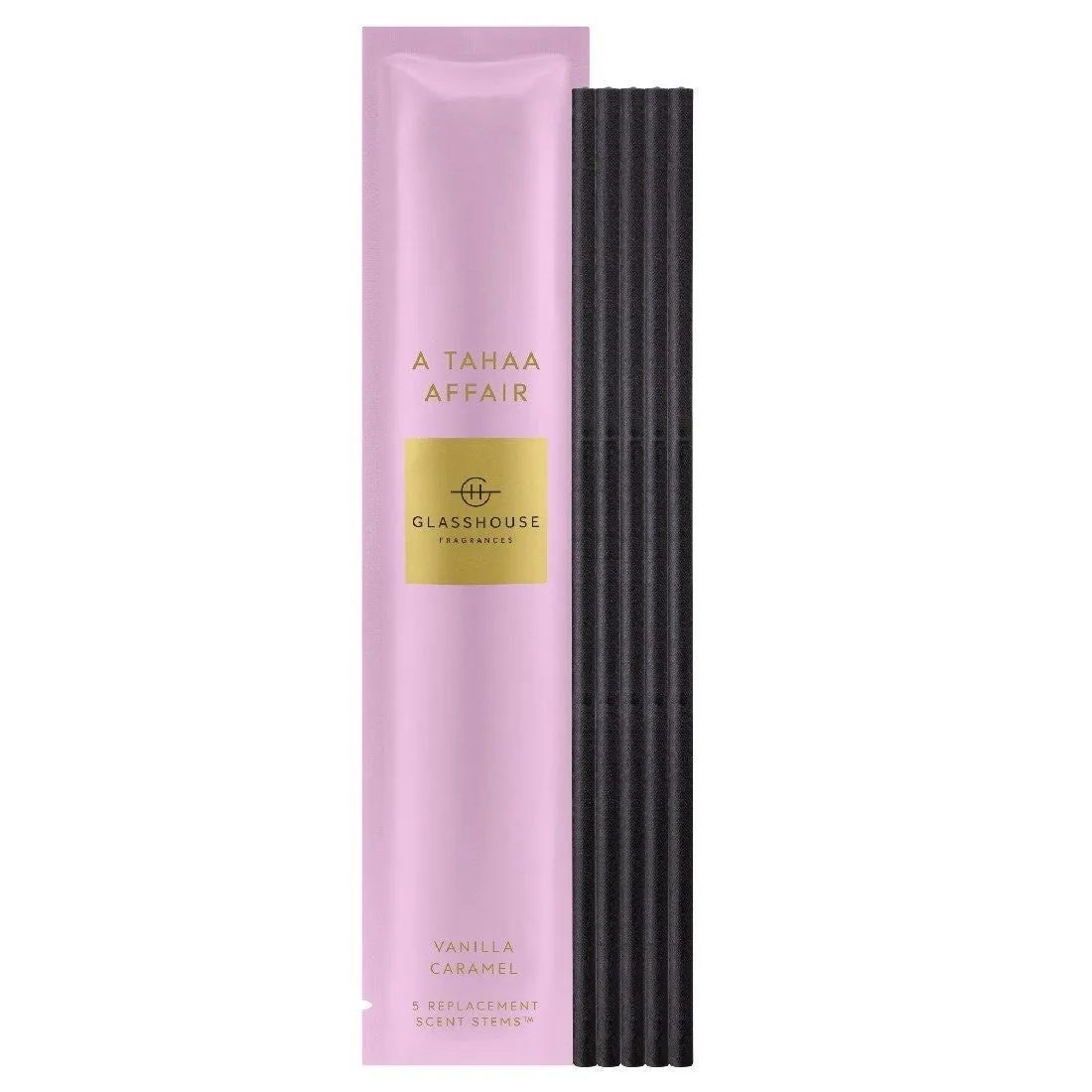 Glasshouse Fragrance - 5 Replacement Scent Stems - A Tahaa Affair