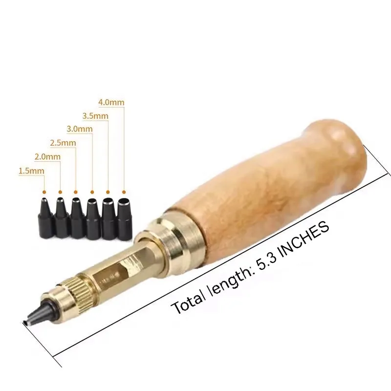 Japanese Hole Punch 6 Tip Sizes
