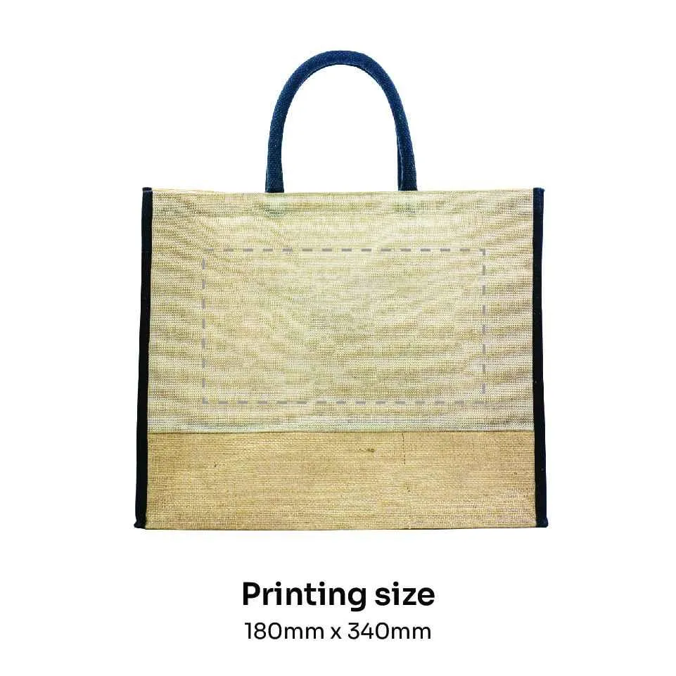Juco Laminated bag with velcro