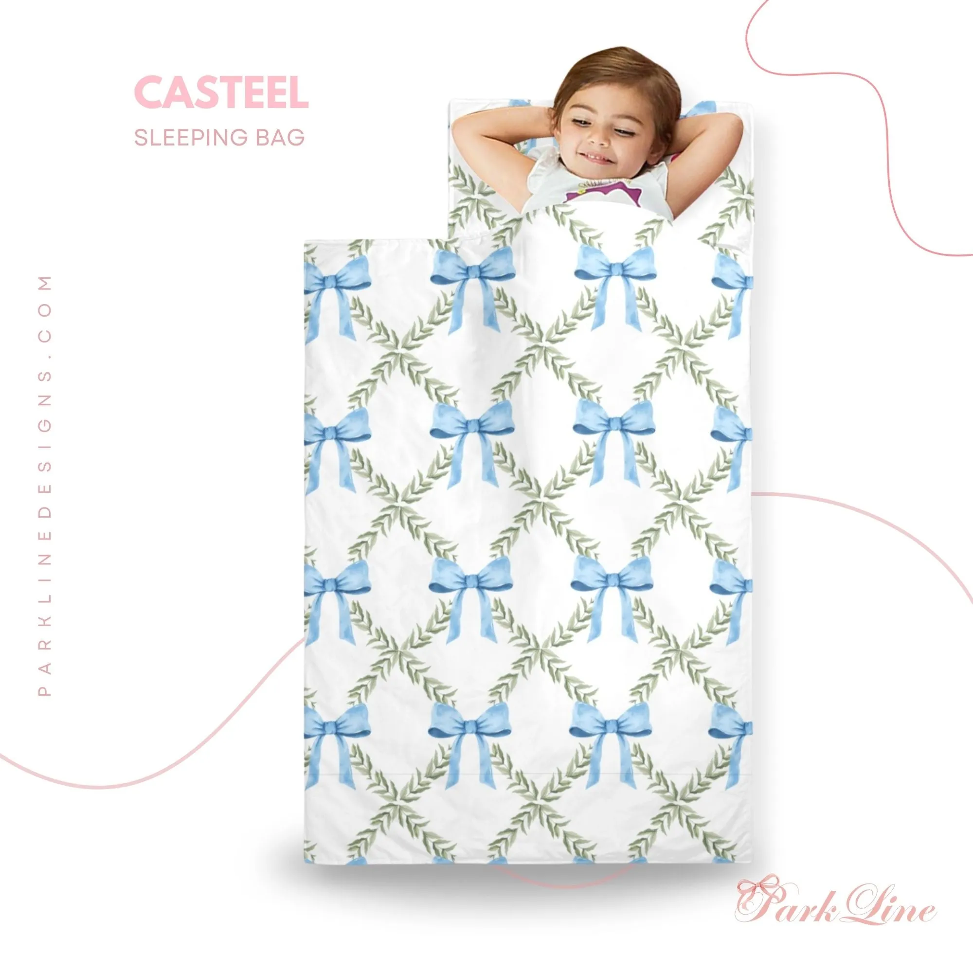 Kennedy Kids' Long Sleeping Bag | A Catchy Blend of Comfort & Style | Lightweight and Durable Sleeping Bag for Kids