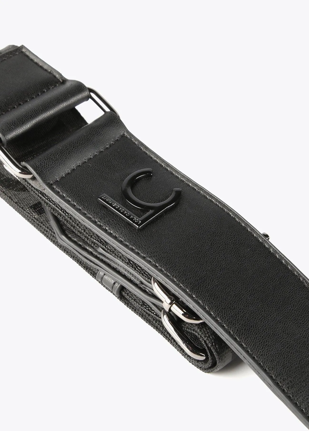 Logo bag strap