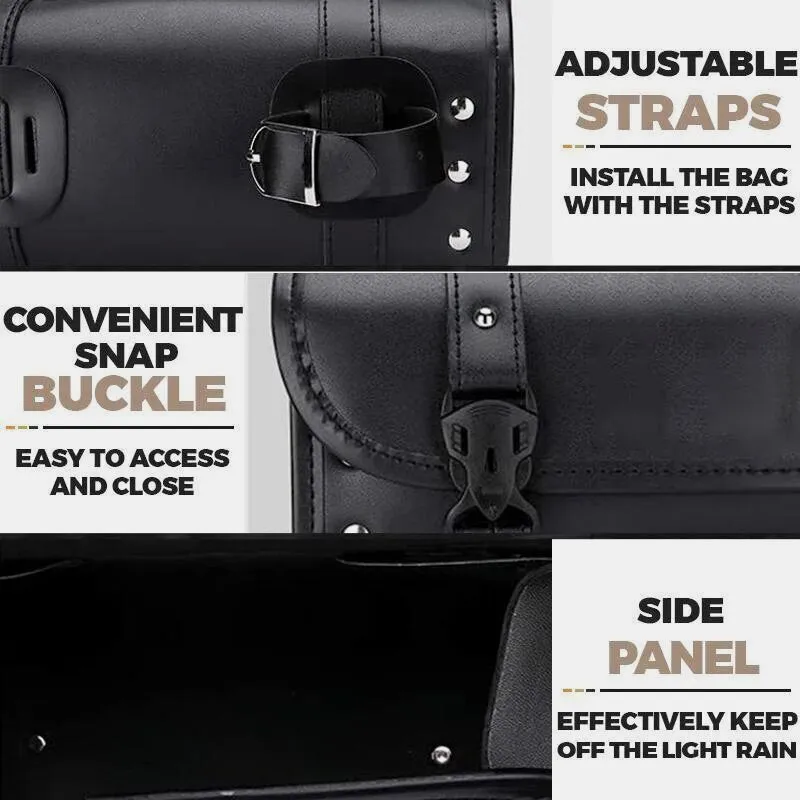 Motorcycle Handlebar Bag Roll Tool Bag Storage Bag