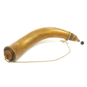 Original British 18th Century Powder Horn 60th Regiment of Foot 3rd Battalion