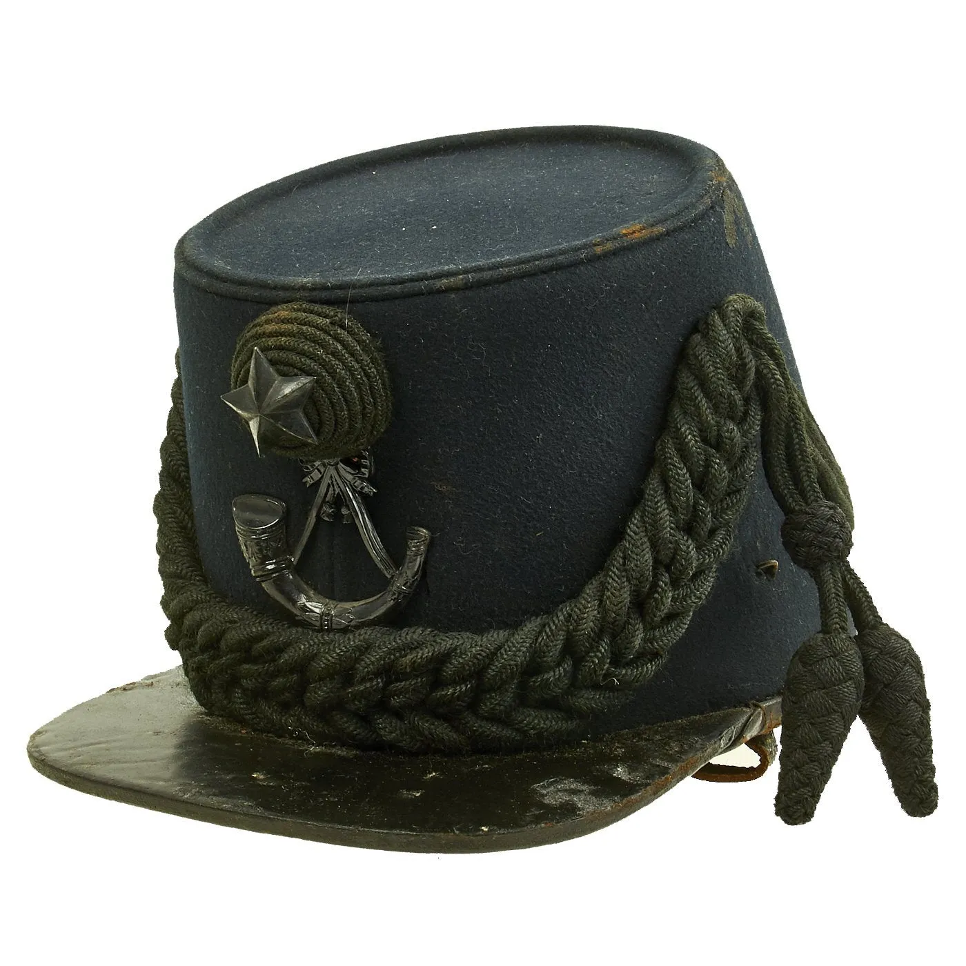Original British Victorian Cameronians Scottish Rifles Shako