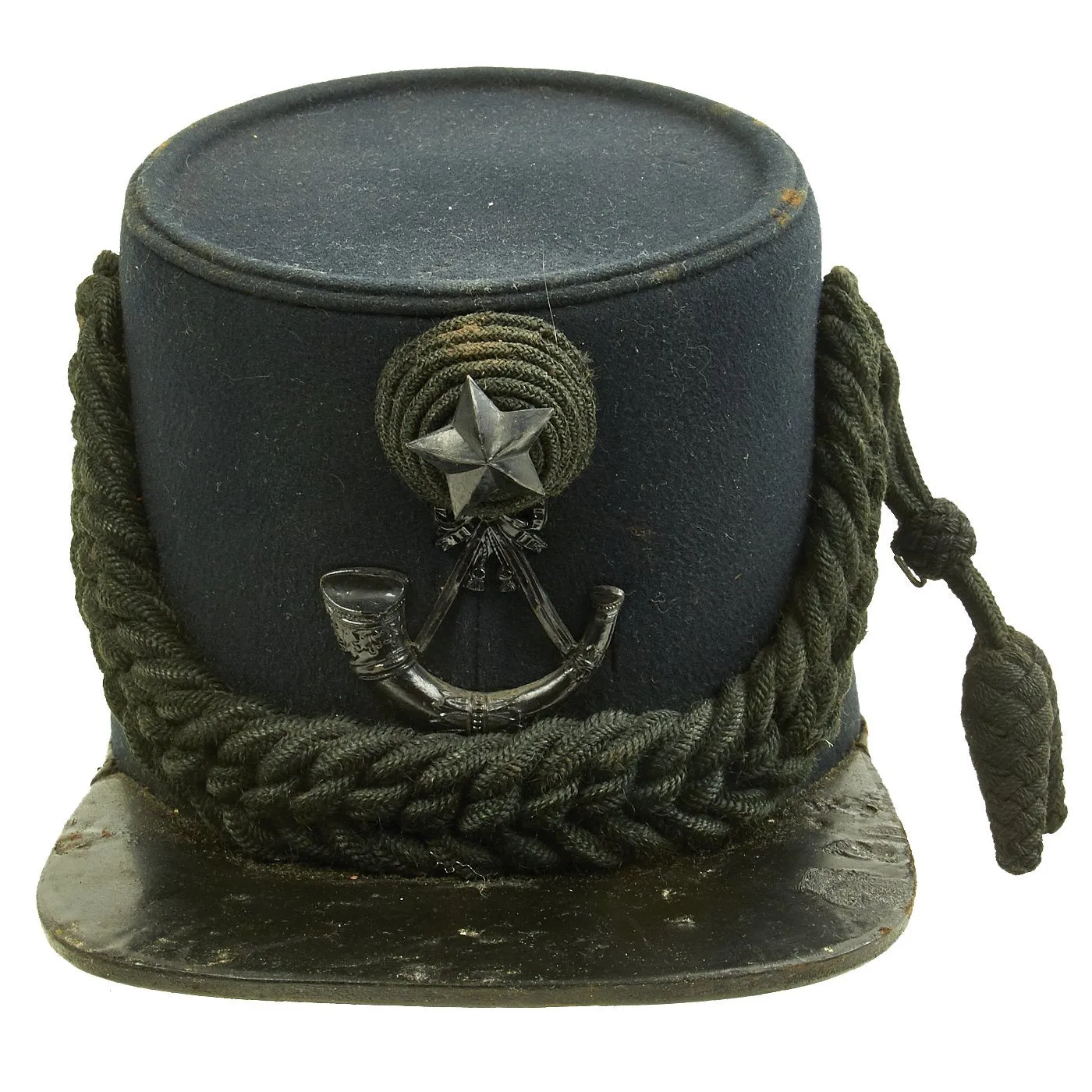 Original British Victorian Cameronians Scottish Rifles Shako