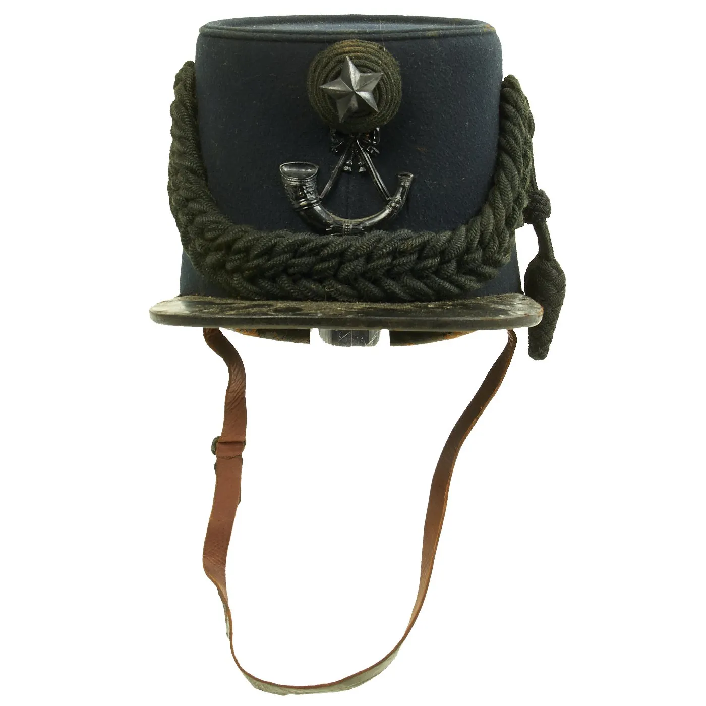 Original British Victorian Cameronians Scottish Rifles Shako