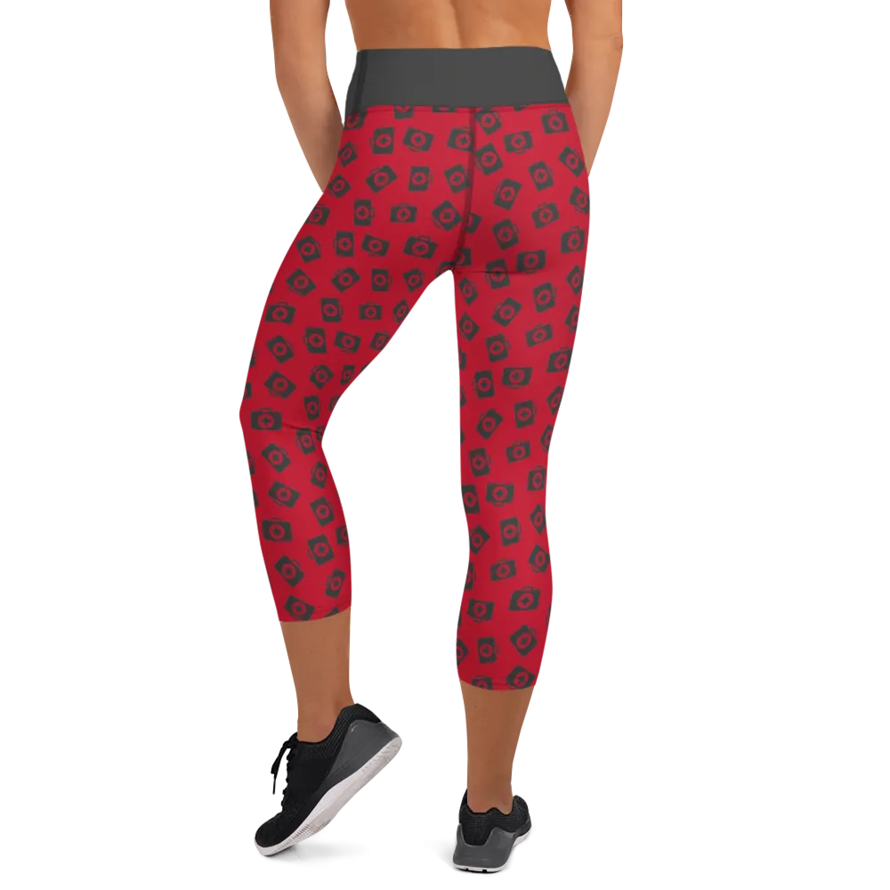 Paramedic / First Aid Yoga Capri Leggings