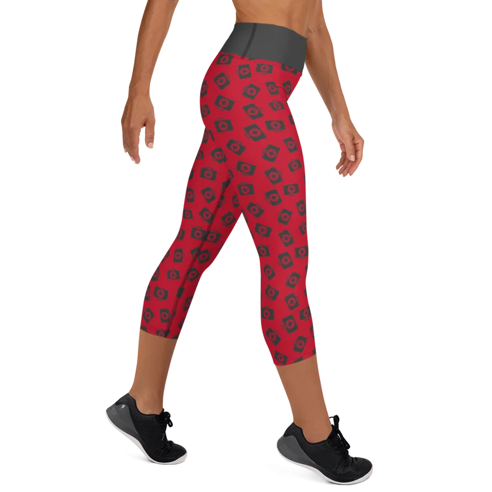 Paramedic / First Aid Yoga Capri Leggings