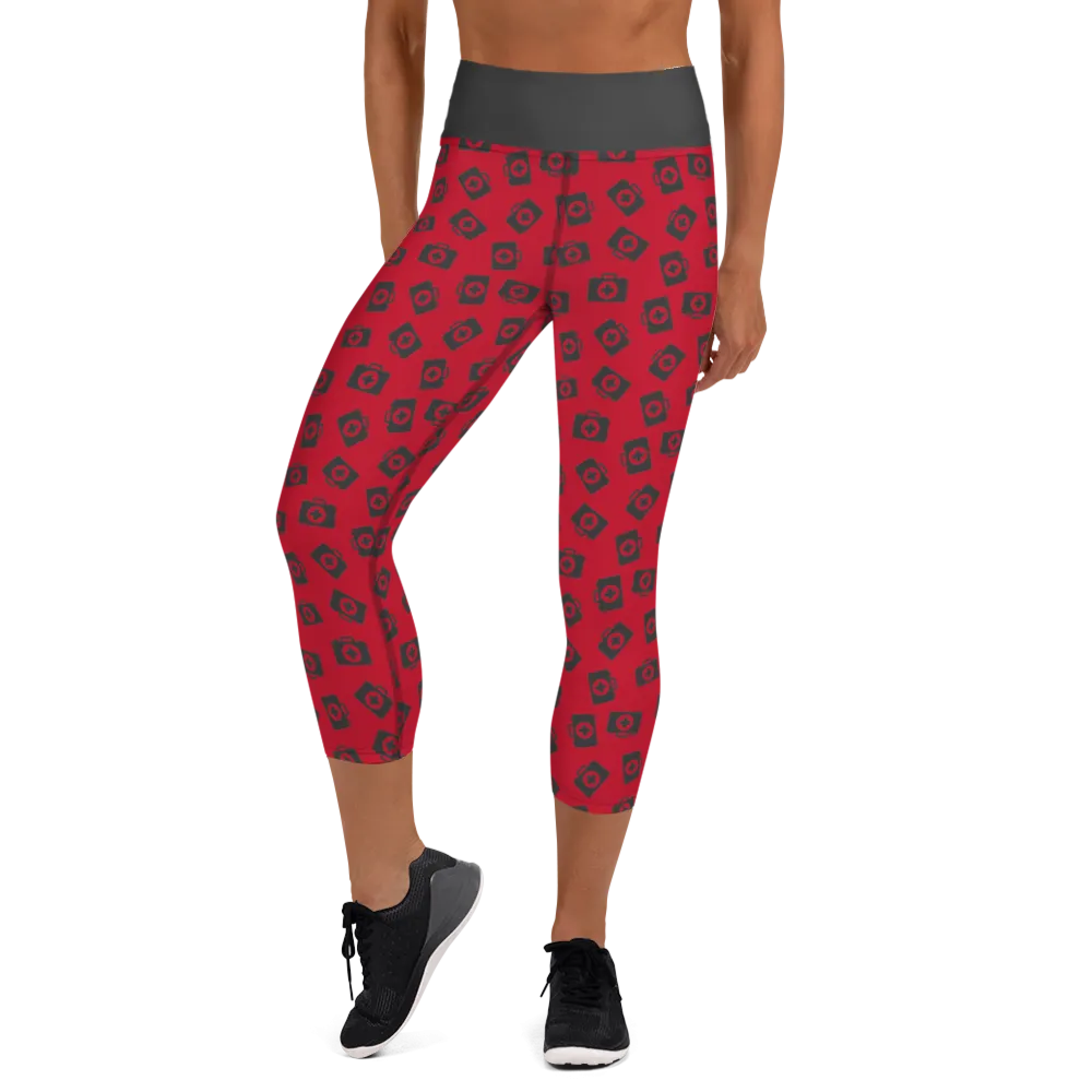 Paramedic / First Aid Yoga Capri Leggings