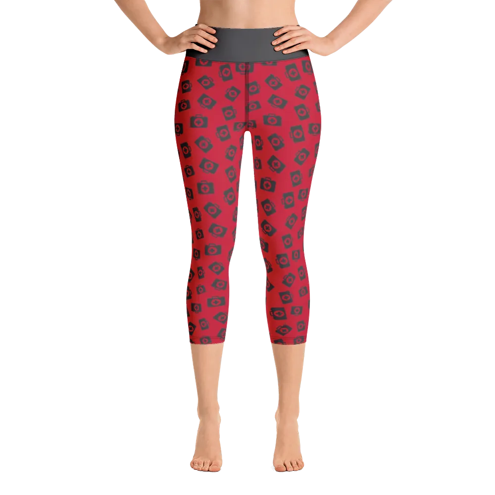 Paramedic / First Aid Yoga Capri Leggings