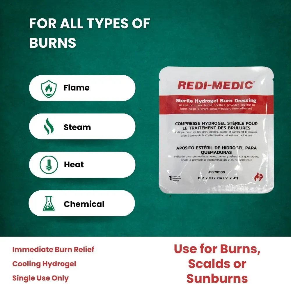 Redi-Medic 30x30-cm / 12x12-in 1 pc Sterile Burn Dressing