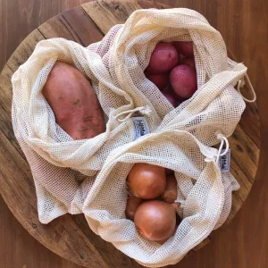 Reusable Produce Bags (Organic Cotton)