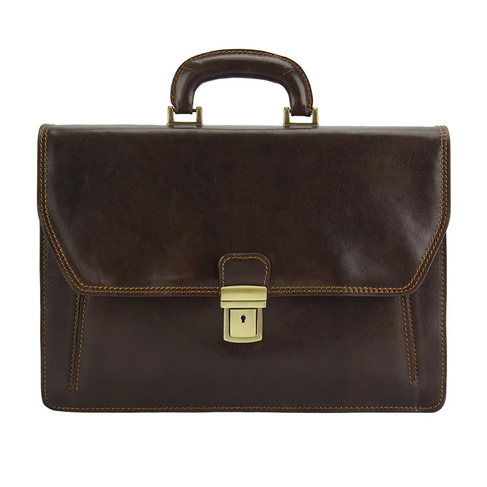 Sergio leather Mini briefcase