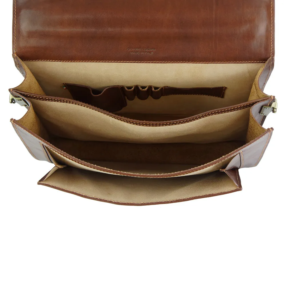 Sergio leather Mini briefcase