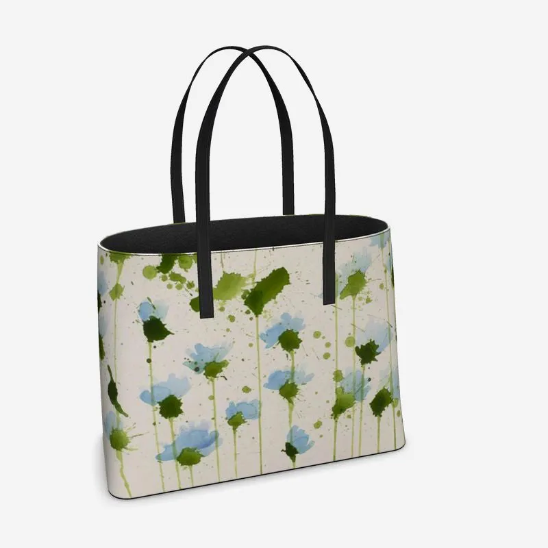 Subtle Language Leather Tote