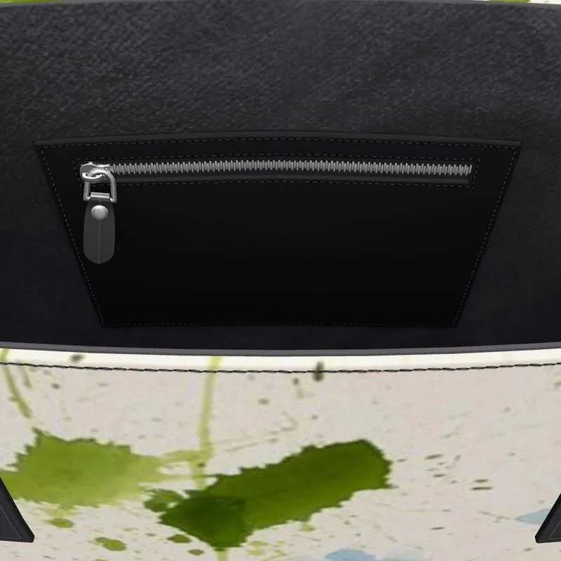 Subtle Language Leather Tote