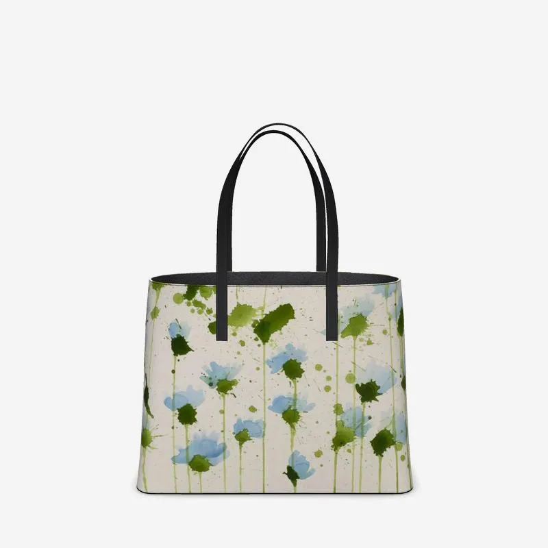 Subtle Language Leather Tote