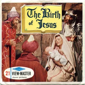 The Birth of Jesus - View-Master 3 Reel Packet - 1960s - Vintage - (zur Kleinsmiede) - (B875E-BS6)