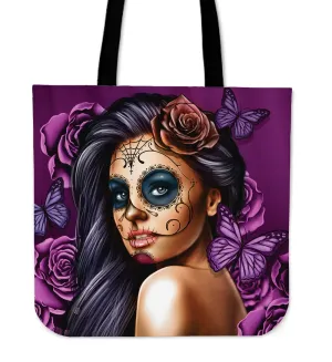Tote Bag Calavera (Purple)