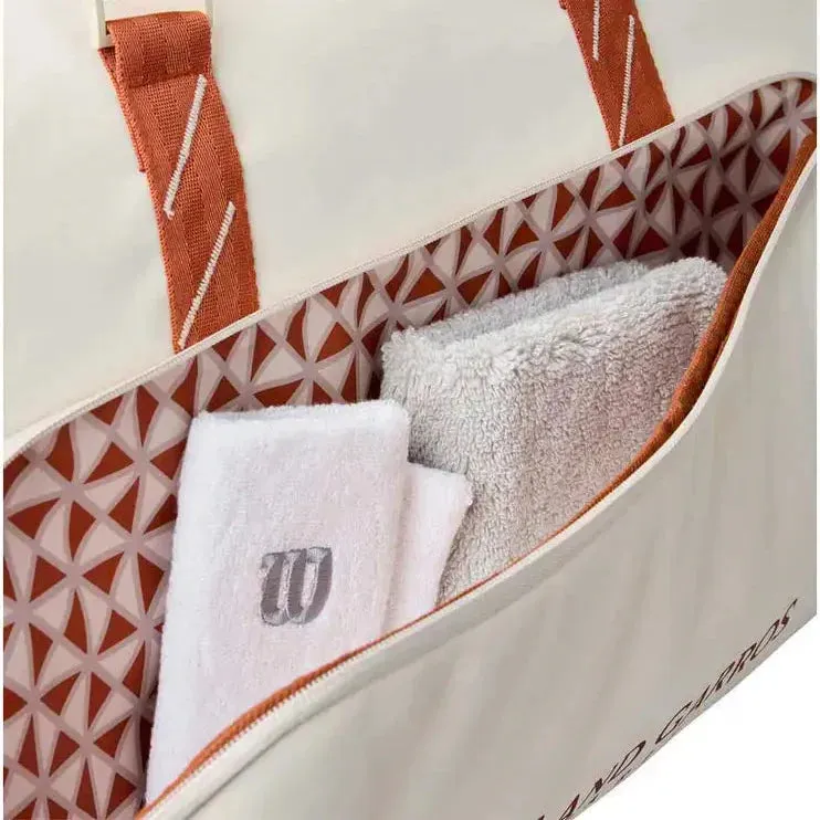 Wilson Roland Garros Large Duffel Bag Cream 2025